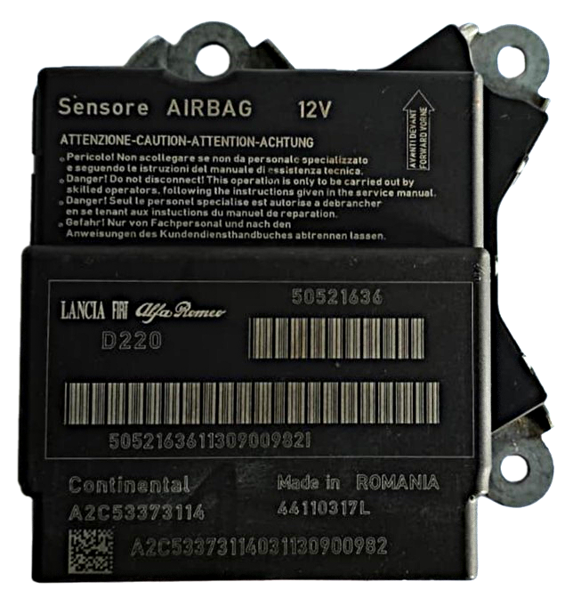 Réparation Calculateur Airbag Fiat Alfa Romeo Lancia