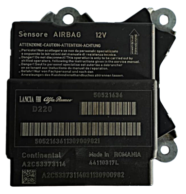 Réparation Calculateur Airbag Fiat Alfa Romeo Lancia