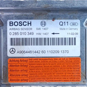 REPARATION CALCULATEUR AIRBAG MERCEDES W906 BOSCH 0285010349 A9064461442