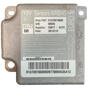 REPARATION CALCULATEUR AIRBAG FIAT DUCATO TRW