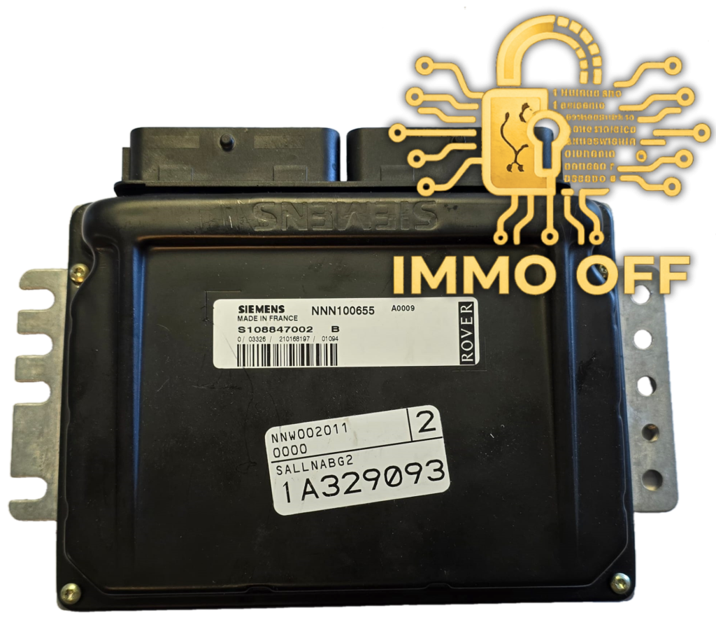 IMMO OFF SIEMENS LAND ROVER